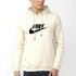 NIK White Fleece Hoodie